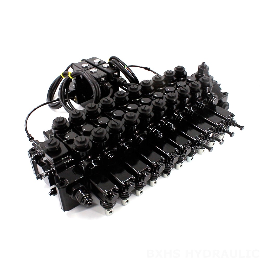 DCV150-10-NPT Manual and Electro-hydraulic 10 Spool Sectional Directional Valve image